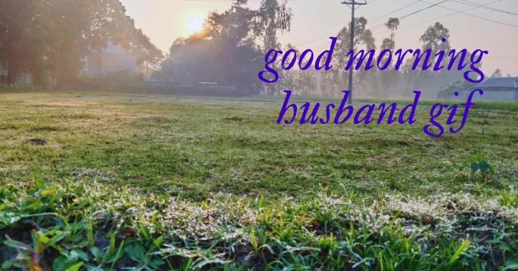 good morning husband gif